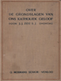 Image of Over De Grondslagen Van Ons Katholiek Geloof
