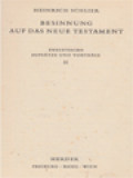 Besinnung Auf Das Neue Testament: Exegetische Aufsätze Und Vorträge II