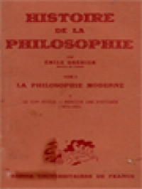 Histoire De La Philosophie, Tome II: La Philosophie Moderne, III. Le XIXe Siècle - Période Des Systèmes (1800-1860)