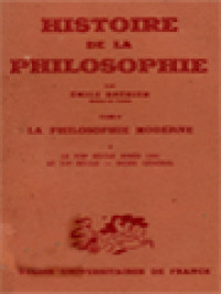 Histoire De La Philosophie, Tome II: La Philosophie Moderne, IV. Le XIXe Siècle Après 1850, Le XXe Siècle - Index Général