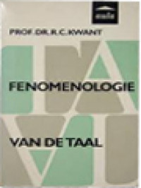 Image of Fenomenologie Van De Taal