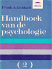 Handboek Van De Psychologie II