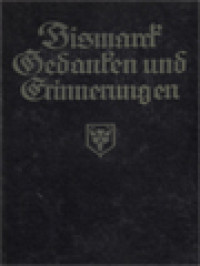 Image of Gedanken Und Erinnerungen I