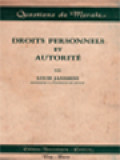 Droits Personnels Et Autorité