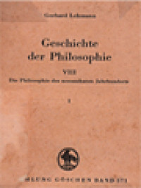 Geschichte Der Philosophie VIII: Die Philosophie Des Neunzehnten Jahrhunderts 1