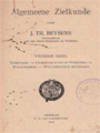 Image of Algemeene Zielkunde II: Verstand. - Gemoedsleven Of Streving. - Wilsvrijheid. - Willekeurige Beweging.