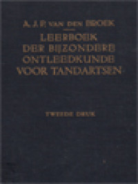 Leerboek Der Bij Zondere Ontleedkunde Voor Tandartsen