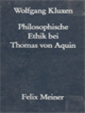 Philosophische Ethik Bei Thomas Von Aquin