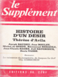 Le Supplément: Histoire D'un Désir Thérèse d'Avila