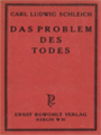 Image of Das Problem Des Todes
