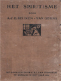Image of Het Spiritisme (Waarheid En Waarde)
