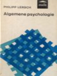 Image of Algemene Psychologie