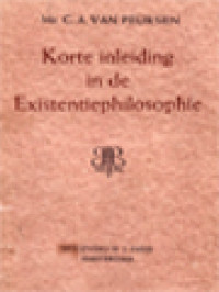 Image of Korte Inleiding In De Existentiephilosophie