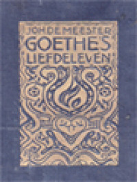 Image of Goethe's Liefdeleven