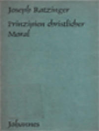 Image of Prinzipien Christlichen Moral
