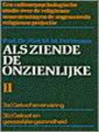 Image of Als Ziende De Onzienlijke II: 3a. Geloof En Ervaring, 3b. Geloof En Geestelijke Gezondheid