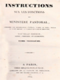 Instructions Sur Les Fonctions Du Ministère Pastoral III