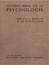 Hoofdstukken Uit De Psychologie: Een Boek Voor Candidaat-Hoofdonderwijzers