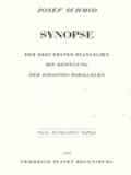 Synopse: Der Drei Ersten Evangelien Mit Beifügung Der Johannes Parallelen