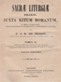 Sacrae Liturgiae Praxis, Juxta Ritum Romanum II