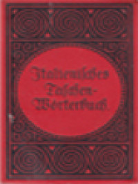Image of Italienisch-Deutsches Und Deutsch-Italienisches Taschen-Wörterbuch