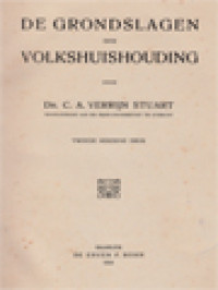 De Grondslagen Der Volkshuishouding