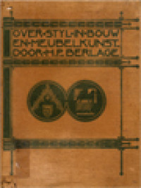 Image of Over Stijl In Bouw~ En Meubelkunst