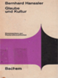 Image of Glaube Und Kultur