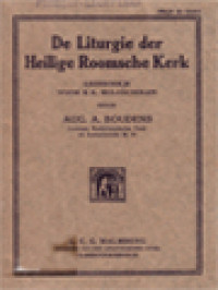 Image of De Liturgie Der Heilige Roomsche Kerk: Leerboekje voor R.K. Muloscholen