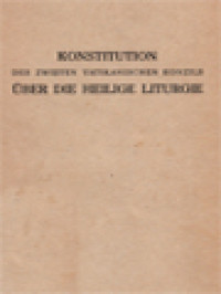 Image of Konstitution über Die Heilige Liturgie: Lateinischer Text Und Deutsche Übersetzung