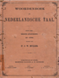 Woordenboek Der Nederlandsche Taal III: BO-BOER