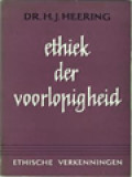 Ethiek der Voorlopigheid