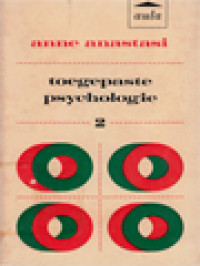 Image of Toegepaste Psychologie II