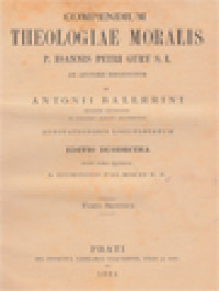 Compendium Theologiae Moralis II