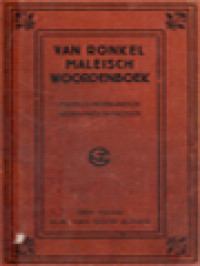 Maleisch Woordenboek: Maleisch-Nederlandsch / Nederlandsch-Maleisch