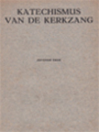 Katechismus Van De Kerkzang