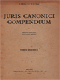 Juris Canonici Compendium II: Liber III, IV Et V Codicis