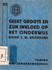 Image of Geert Groote En Zijn Invloed Op Het Onderwijs