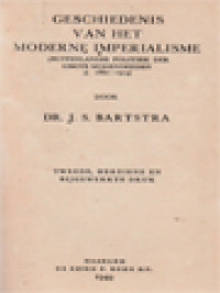 Geschiedenis Van Het Moderne Imperialisme (Buitenlandse Politiek Der Grote Mogendheden ± 1880-1914)