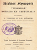 Brevior Synopsis: Theologiae Moralis Et Pastoralis