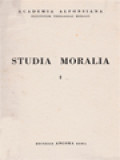 Studia Moralia I