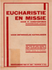 Image of Eucharistie En Missie: Voor Ontwikkelde Katholieken