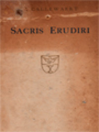 Sacris Erudiri: Fragmenta Liturgica Collecta A Monachis Sancti Petri De Aldeburgo In Steenbrugge Ne Pereant