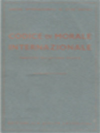 Image of Codice Di Morale Internazionale