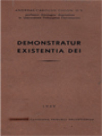 Demonstratur Existentia Dei