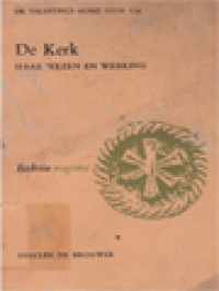 Image of De Kerk: Haar Wezen En Werking