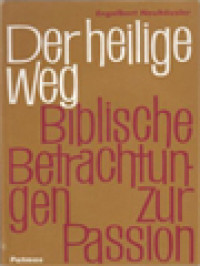 Image of Der Heilige Weg - Biblische Betrachtungen über Den Passionsbericht Der Evangelien