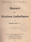 Manuel Des Missions Catholiques