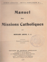 Image of Manuel Des Missions Catholiques