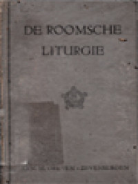 De Roomsche Liturgie: Liturgische Vereeniging In 'T Bisdom van 'S-Hertogenbosch